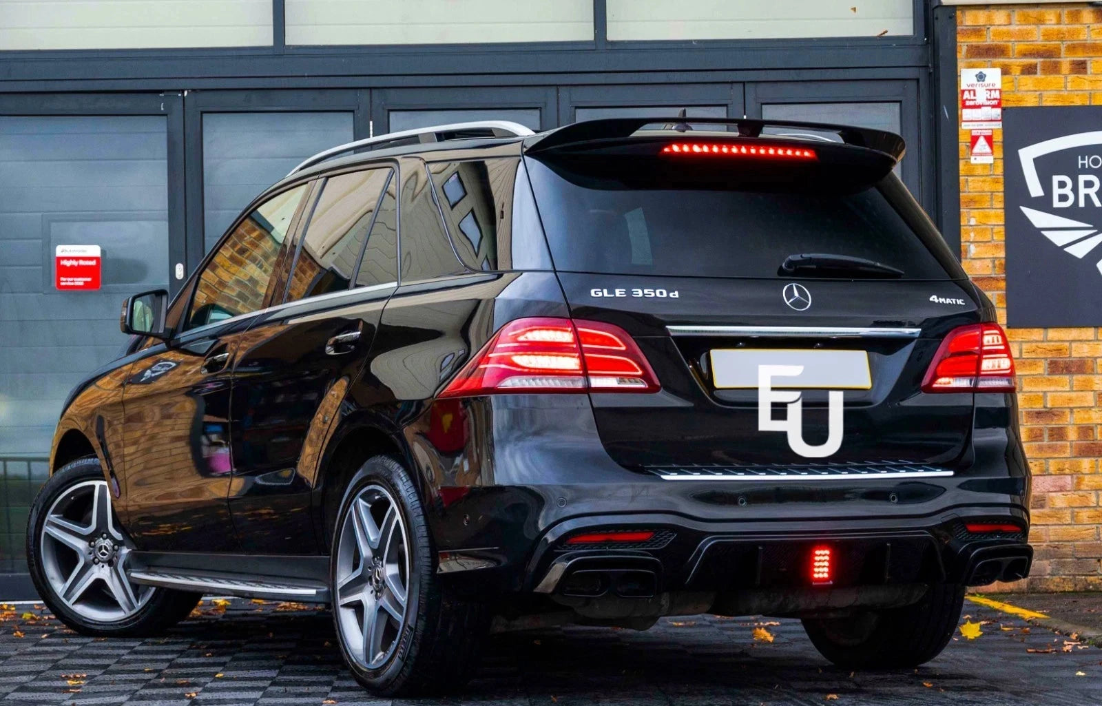 SIDE STEPS RUNNING BOARDS FOR MERCEDES ML GLE W166 2012-2019 OEM STYLE ALUMINIUM