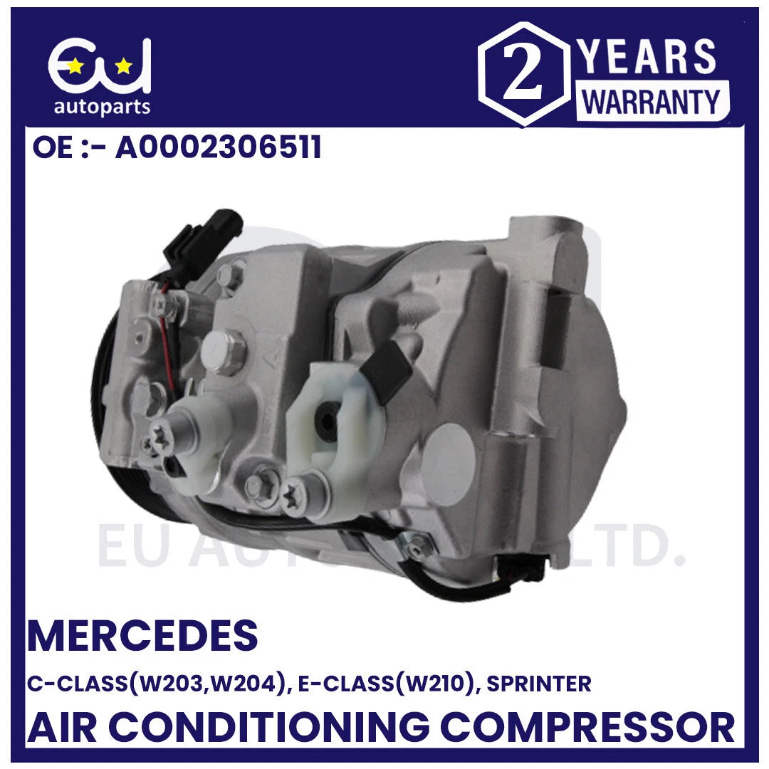 AIR CON AC COMPRESSOR PUMP FOR MERCEDES C-CLASS W203 W204 E-CLASS W211 SPRINTER