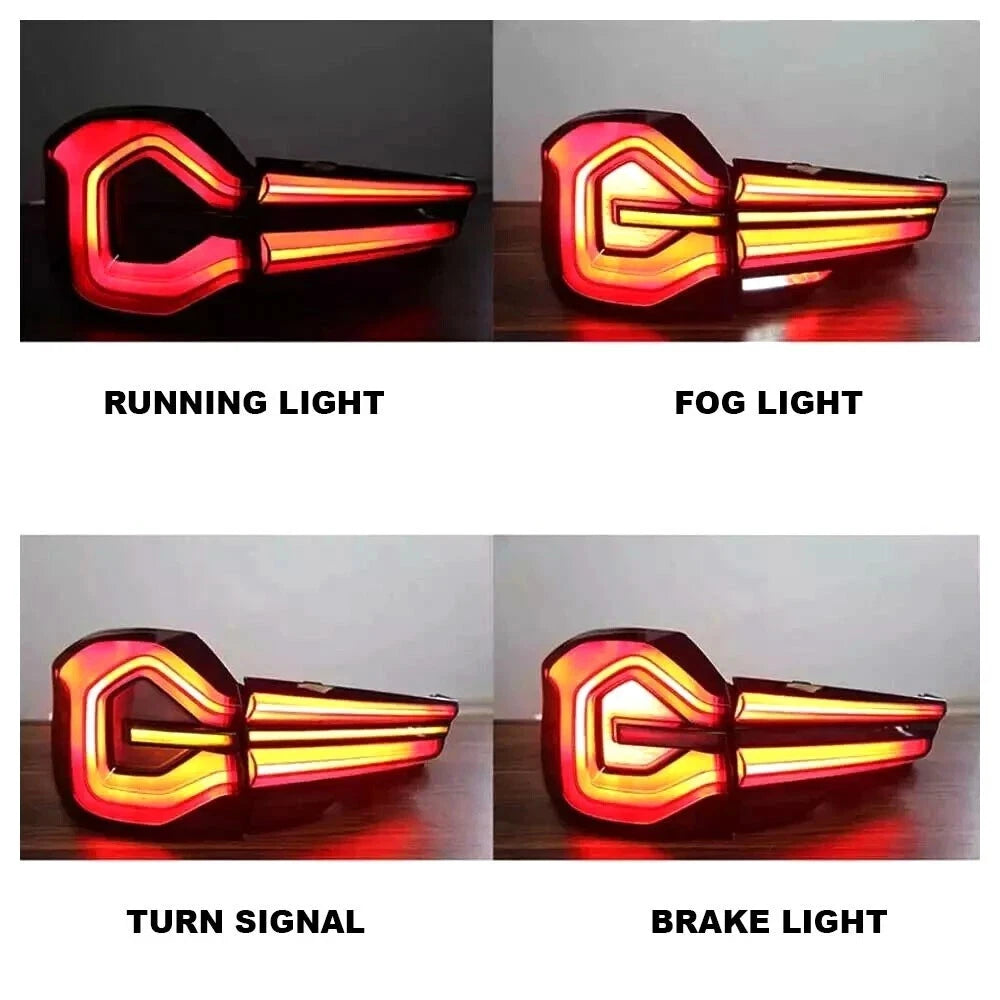 LEFT RIGHT SET TAIL REAR LIGHT LAMP 4PCS FOR BMW X3 G01 2017-ON UPGRADE 2022
