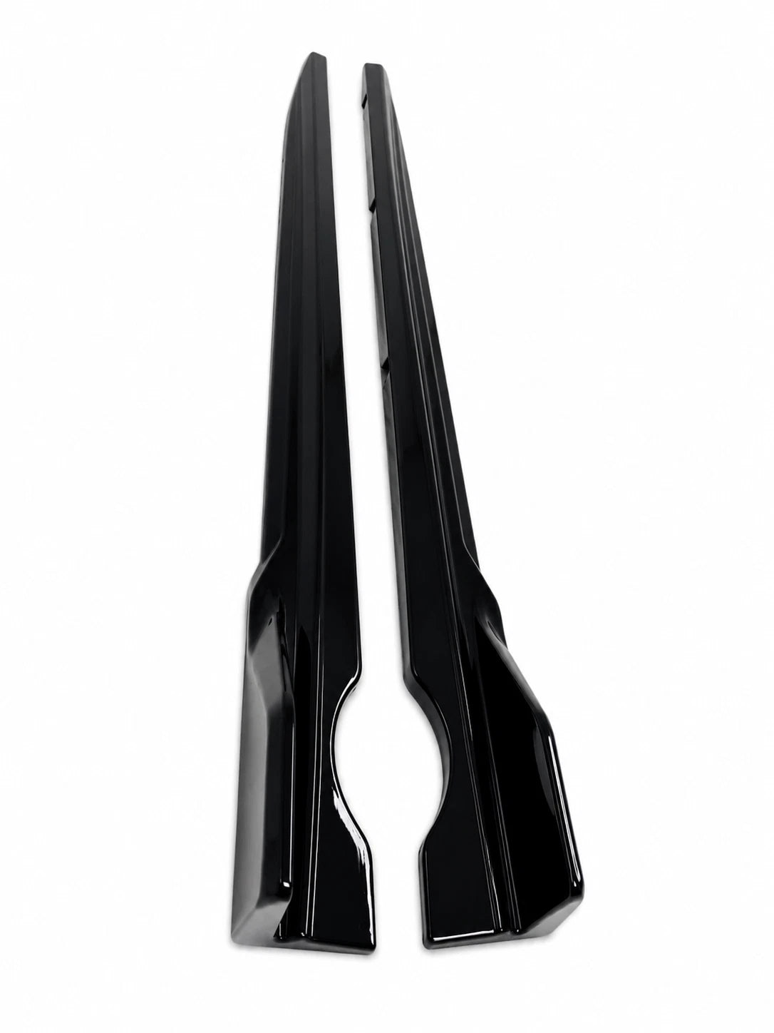 FOR BMW X5 G05 M SPORT GLOSS BLACK SIDE SKIRTS EXTENSION BLADES FACELIFT 18-23
