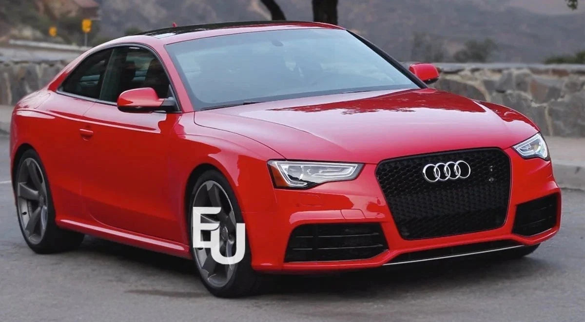 FOR AUDI A5 8T FACELIFT 2011–2016 FRONT BUMPER BODYKIT W/GRILLES RS5 STYLE LOOK