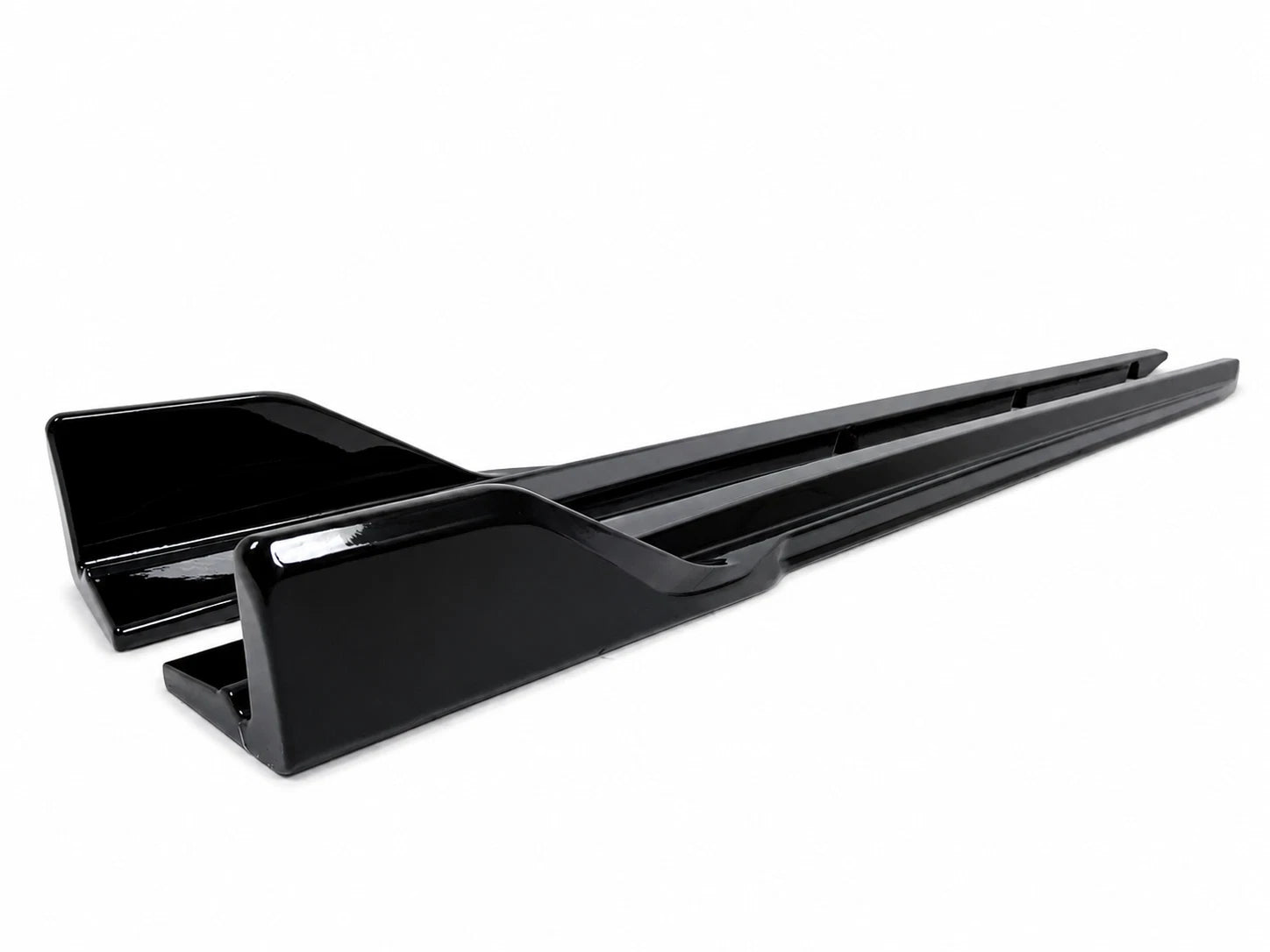 FOR BMW X5 G05 M SPORT GLOSS BLACK SIDE SKIRTS EXTENSION BLADES FACELIFT 18-23