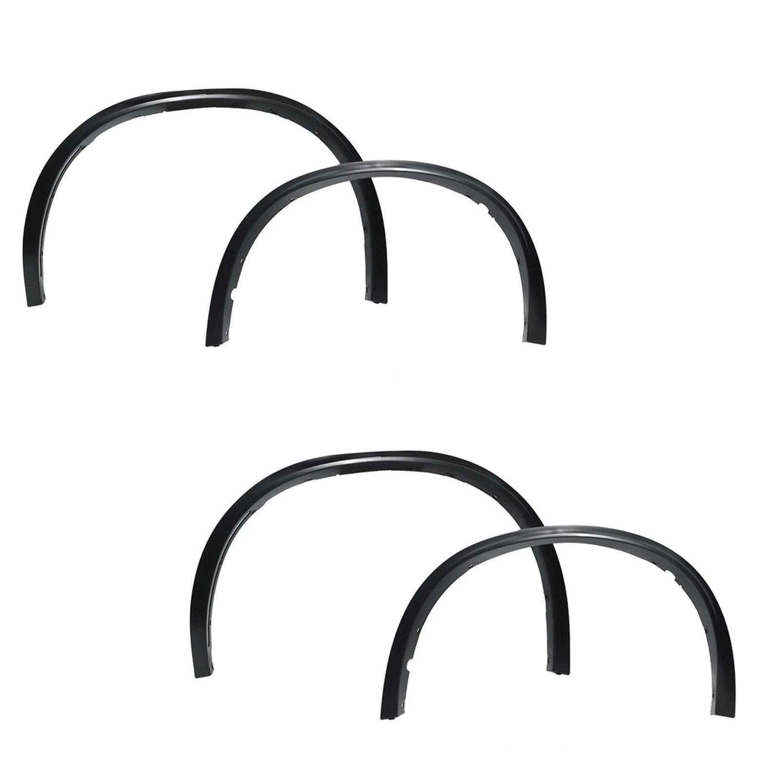 FOR BMW X5 F15 WHEEL ARCH FENDER EXTENSION GLOSS BLACK TRIMS FRONT REAR SET 4X