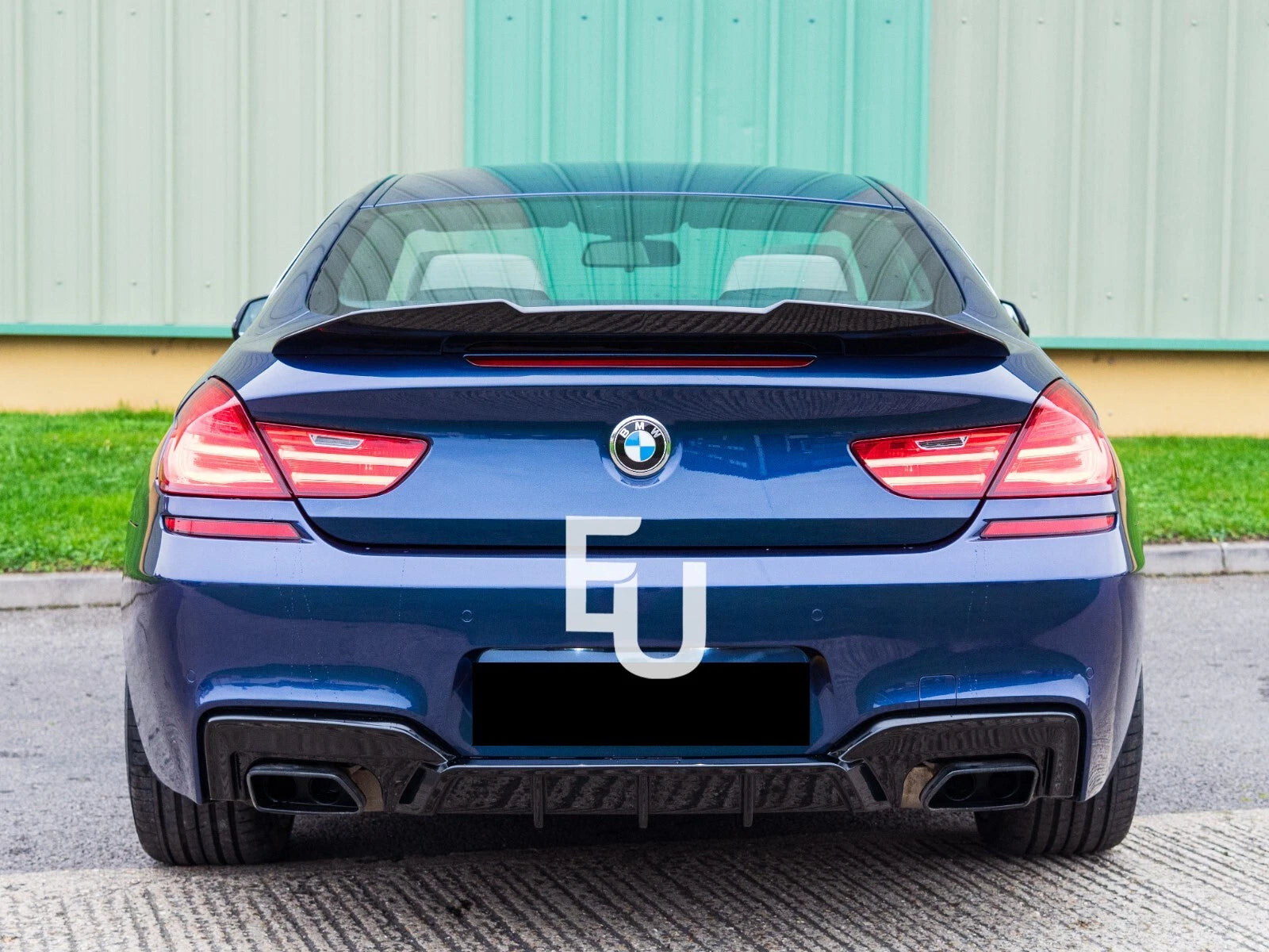 FOR BMW 6 SERIES M6 F13 F12 GLOSS BLACK REAR HIGH KICK DUCKTAIL PSM BOOT SPOILER