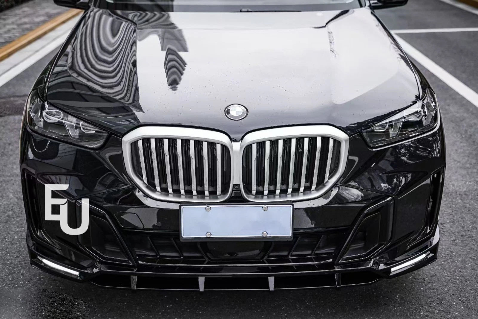 BLACK KNIGHT PERFORMANCE BODY KIT BODYKIT FRONT SPLITTER FOR BMW X5 G05 LCI 23+
