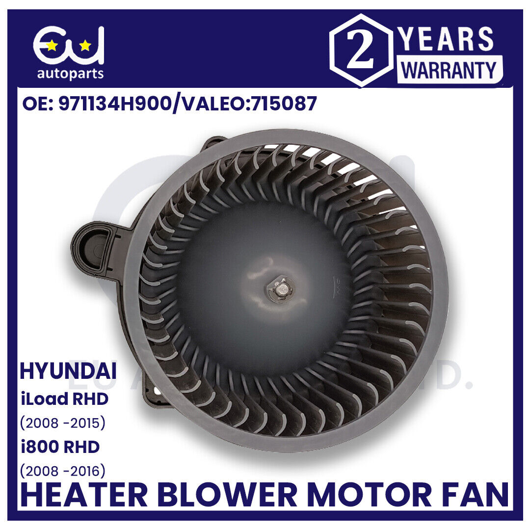 FOR HYUNDAI ILOAD MK2 I800 HEATER BLOWER FAN MOTOR ASSEMBLY 971134H900 2008+ON