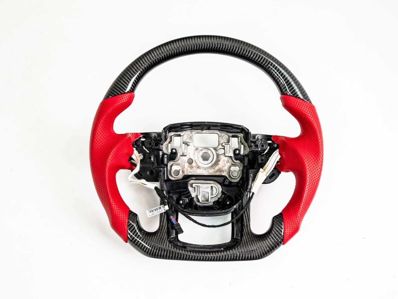 FOR RANGE ROVER SPORT DISCOVERY SPORT HEATED STEERING WHEEL REAL CARBON FIBER
