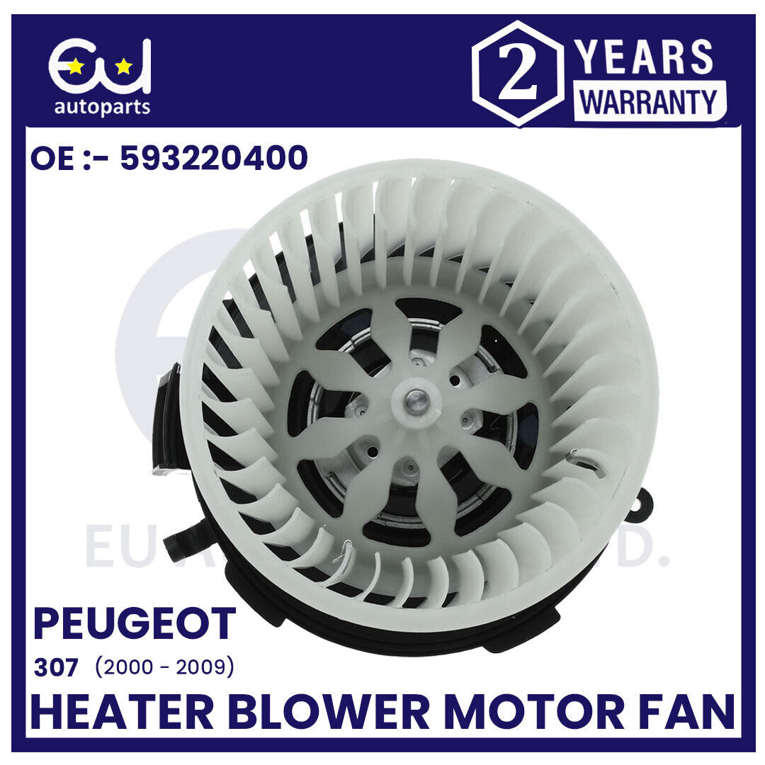 HEATER BLOWER FAN MOTOR FOR PEUGEOT 307 SW 1.4 1.6 2.0 2000-2010 RHD 6441P1