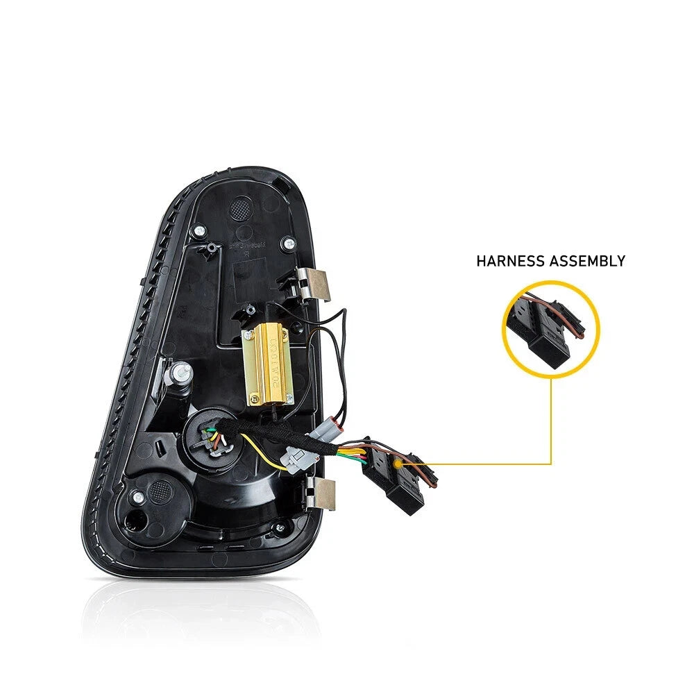 LED REAR LIGHTS RED FOR MINI COOPER R50 R52 R53 2001-2006 TAIL LAMPS W/ANIMATION