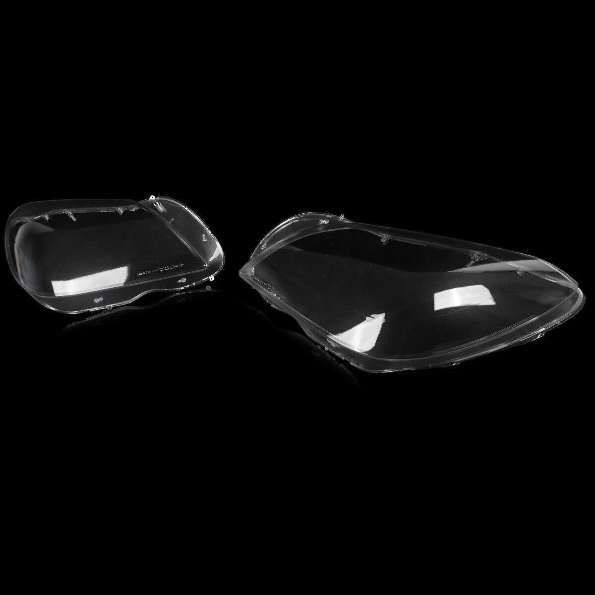 LEFT RIGHT FRONT CLEAR HEADLIGHT LAMP LENS COVER FOR MERCEDES SLK R172 2011-2014