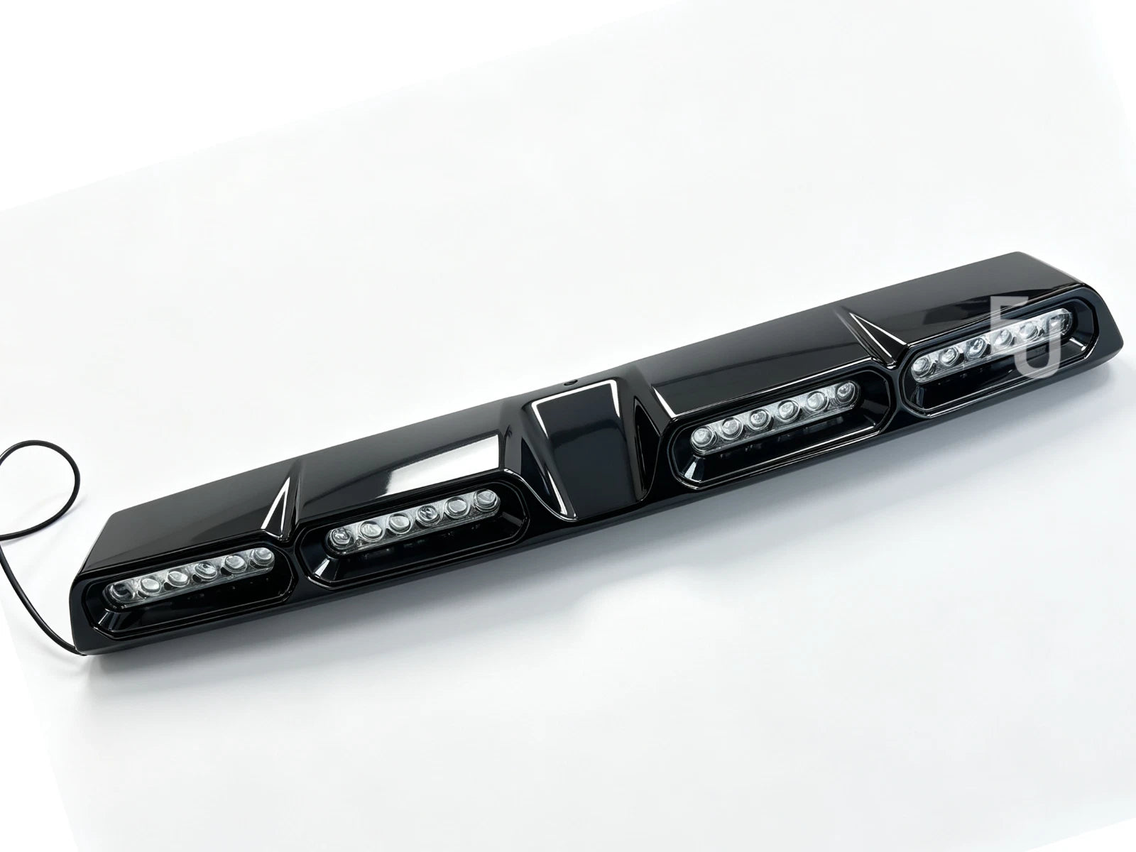 ROOF LIGHT BAR DRL LED LIGHTS GLOSS BLACK FOR VOLKSWAGEN AMAROK NF 2023+ MODELS