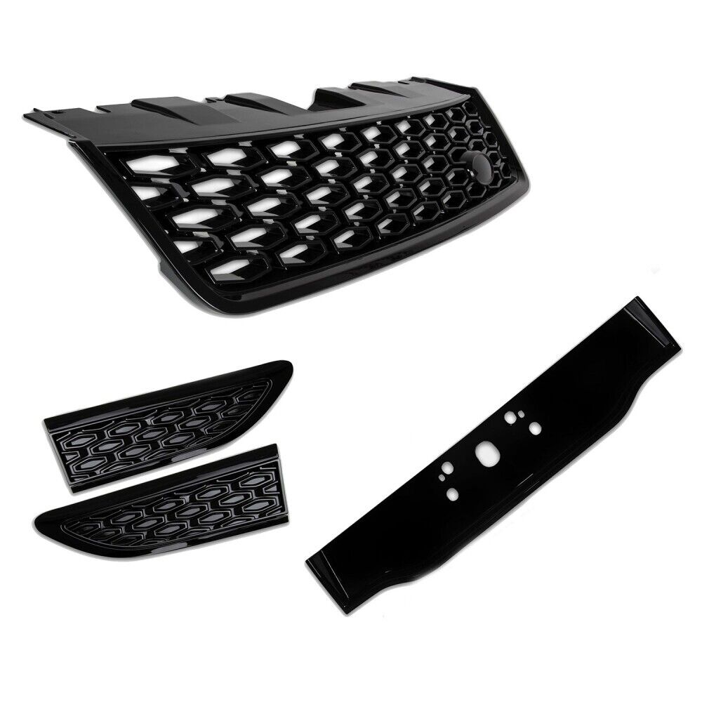 FOR LAND ROVER DISCOVERY SPORT 14-19 BLACK PACK KIT TRIMS GRILLE VENTS 20+ LOOK