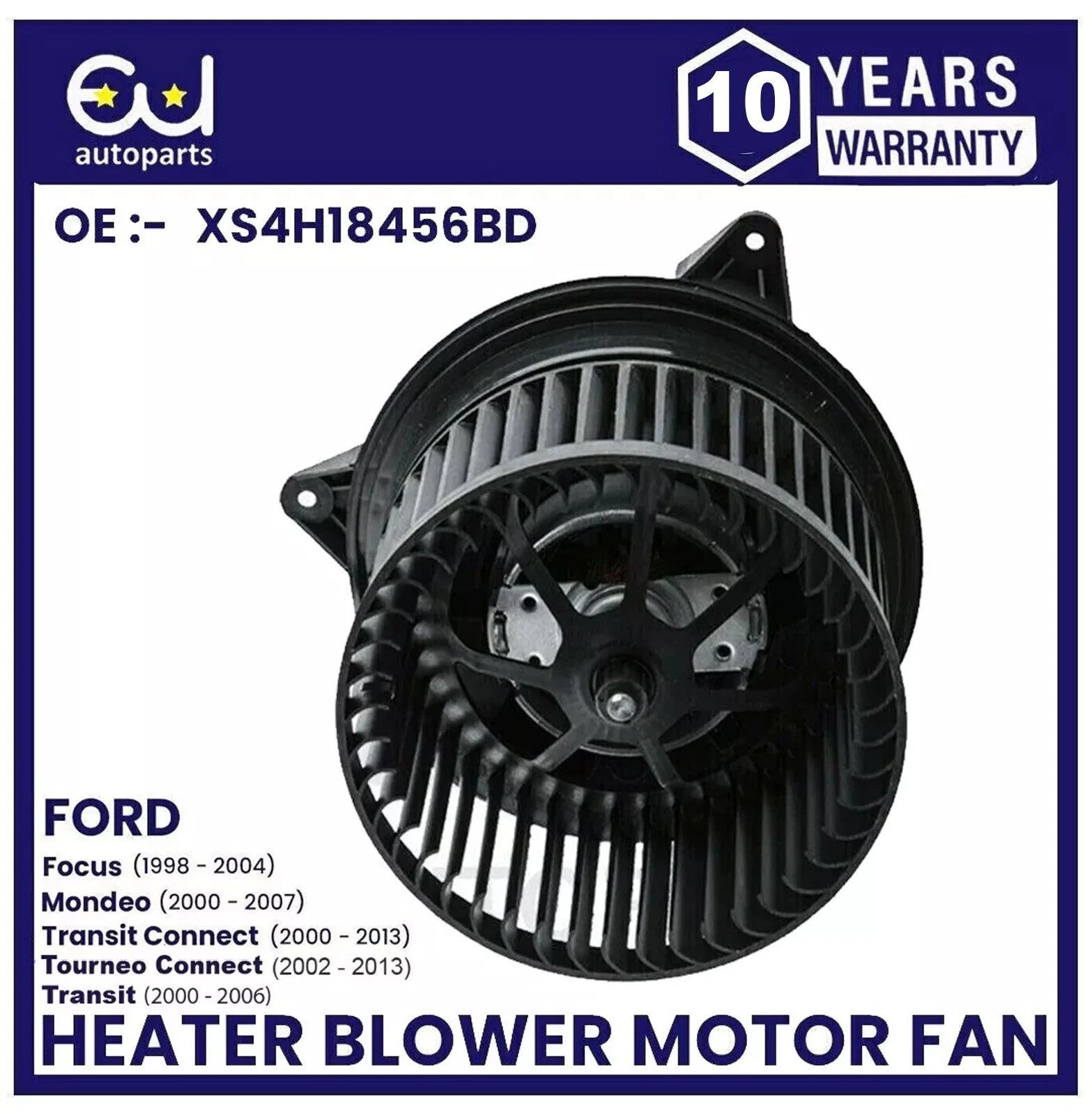 HEATER BLOWER MOTOR FAN FOR FORD TOURNEO TRANSIT CONNECT 1.8 DI 1.8 TDCI 1.8 16V
