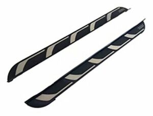 ALUMINIUM RUNNING BOARD SIDE STEPS FIXED FOOT RAIL FOR AUDI Q5 S LINE 80A 2018+