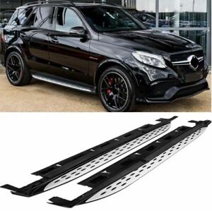 SIDE STEPS RUNNING BOARDS FOR MERCEDES ML GLE W166 2012-2019 OEM STYLE ALUMINIUM