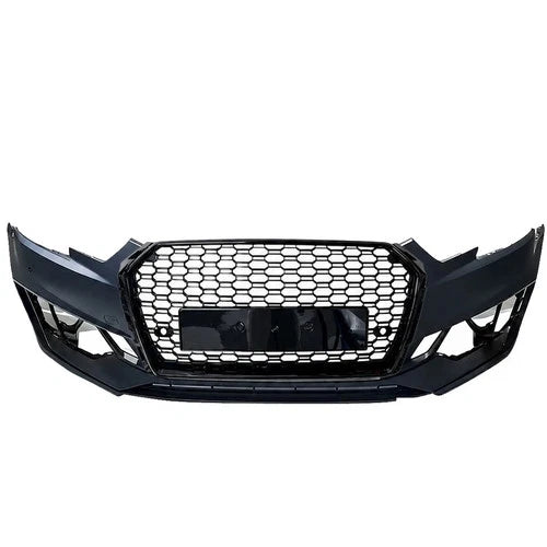 RS4 CONVERSION FRONT BUMPER BODYKIT FOR AUDI A4 S4 B9 2017-20 SEDAN AVANT W/PDC