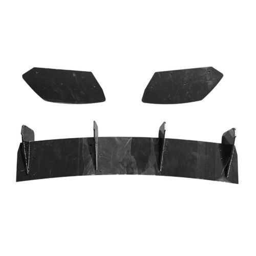 FOR SEAT LEON CUPRA MK3 5F REAR BLADE DIFFUSER FIN SPLITTER VALANCE GLOSS 12-16