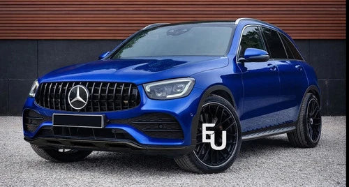 AMG LOOK STYLE FRONT BUMPER CONVERSION FOR MERCEDES GLC C253 X253 FACELIFT 20-23