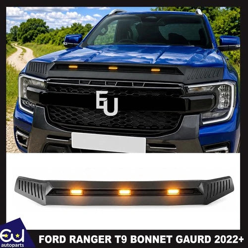 FOR FORD RANGER T9 2022+ HOOD GUARD WIND STONE DEFLECTOR BONNET GAURD