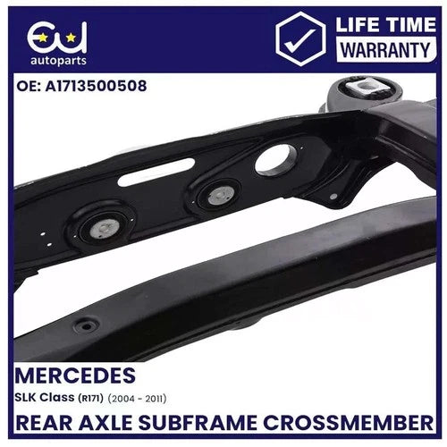 NEW REAR SUBFRAME CROSSMEMBER AXLE FOR MERCEDES SLK R171 2004-2011 INCL BUSHES