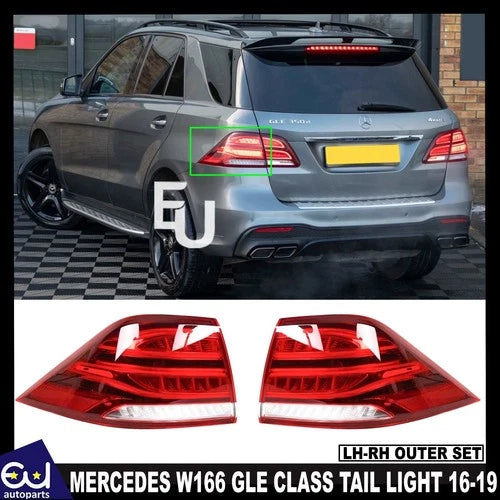 FOR MERCEDES GLE-CLASS W166 LED RH+LH REAR OUTER TAIL LIGHT BRAKE LAMP 16-19