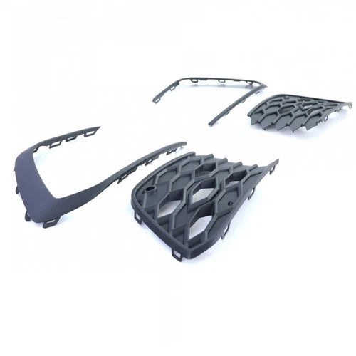 FRONT BUMPER GRILLE BODY KIT GTI LOOK GLOSS BLACK FOR VW GOLF MK8 2020+