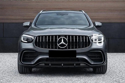 AMG LOOK STYLE FRONT BUMPER CONVERSION FOR MERCEDES GLC C253 X253 FACELIFT 20-23