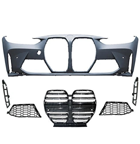 G82 G83 M4 CONVERSION FRONT BUMPER KIT FOR BMW 4 SERIES G22 G23 W/PDC HOLE 20-23