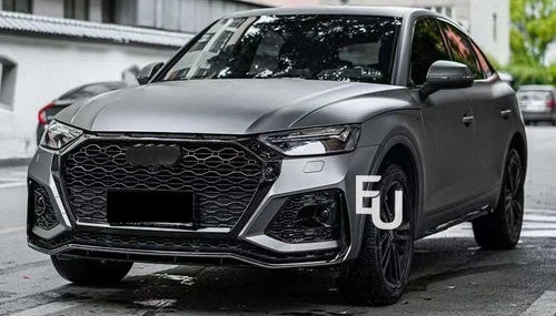 RSQ5 CONVERSION FRONT BUMPER BODY KIT FOR AUDI Q5 SQ5 B9.5 FY 2020+ W/PDC GRILLE