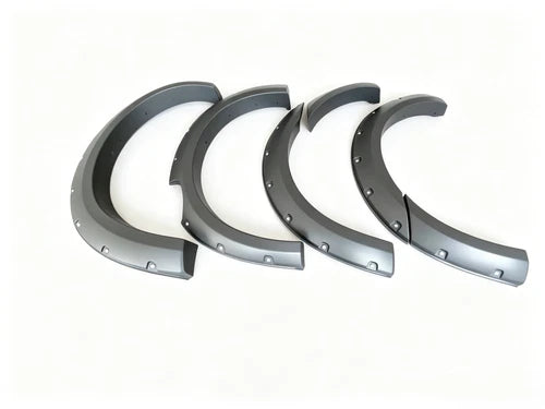 Matte Black Wide Wheel Arches Extensions Body Kit For Ford Ranger T6 2012-2015