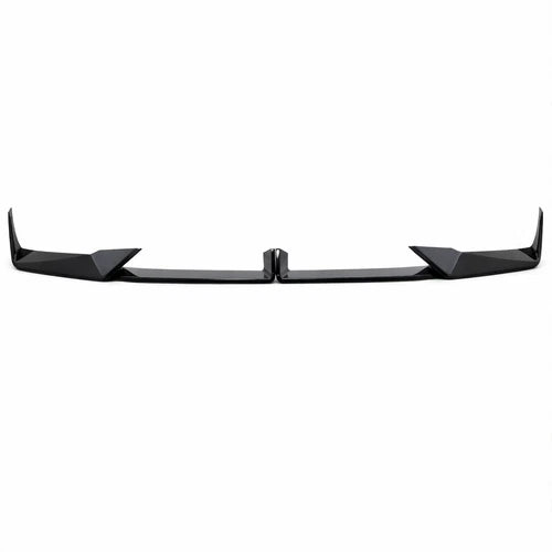 FOR BMW X6 G06 M SPORT FRONT BUMPER SPLITTER LIP SPOILER GLOSS BLACK 2019-2022