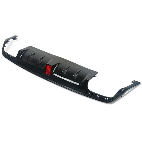 REAR DIFFUSER TAILPIPE GLOSS FOR MERCEDES S CLASS S63 W222 B STYLE AMG 2013-2017