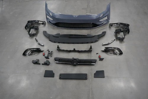 MK7.5 R CONVERSION FRONT REAR BUMPER BODYKIT SIDE SKIRT FOR VW GOLF MK7 2013-16