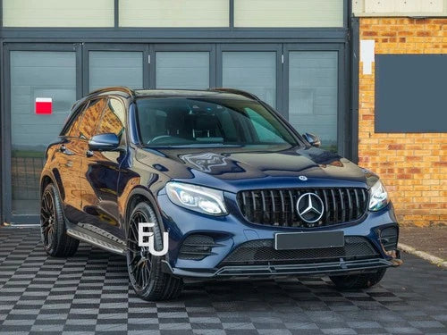 FOR MERCEDES GLC X253 C253 15-19 FRONT GRILLE PANAMERICANA GT STYLE GLOSS GRILL