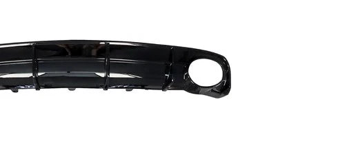 RS6 CONVERSION REAR DIFFUSER WITH BLACK TIPS FOR AUDI A6 C7.5 2015-18 BODYKIT