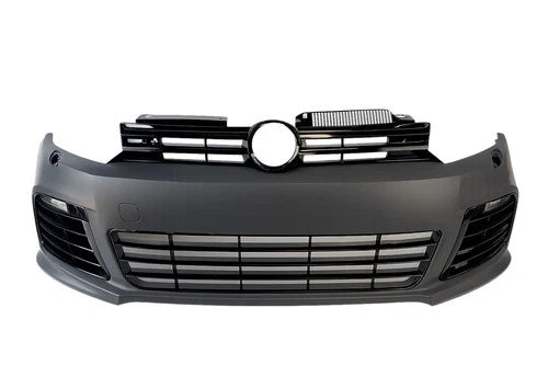FOR VW GOLF MK6 R20 CONVERSION LOOK FRONT BUMPER BODYKIT 09-13 FIT GTD TSI GTI