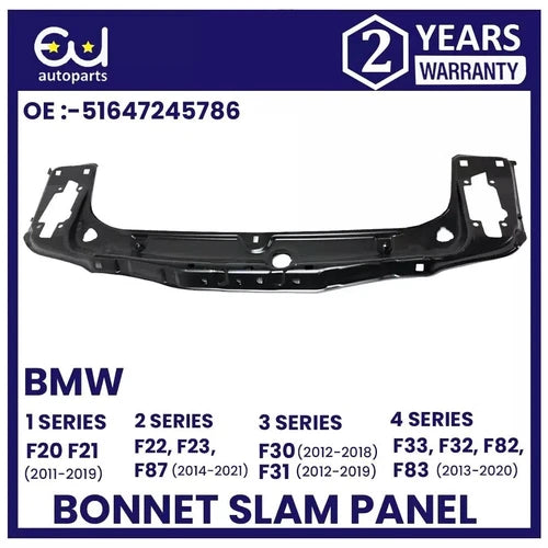 BONNET UPPER SLAM PANEL FOR BMW 1 2 3 4 SERIES F20 F30 F22 F32 11-21 51647245786