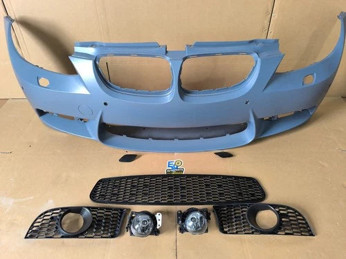 FRONT BUMPER BODY KIT M3 LOOK PRIMED FOR BMW 3 SERIES E92 E93 PRE LCI 2006-2010