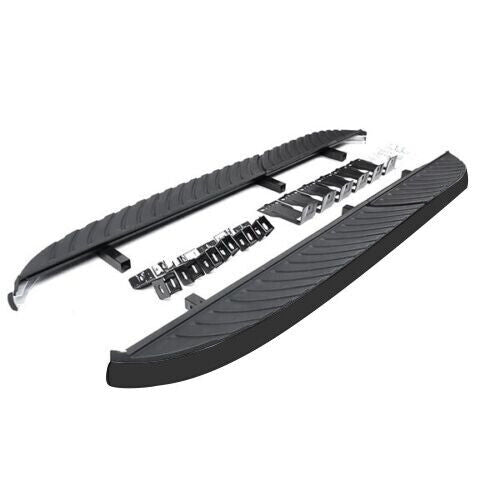 SIDE STEPS RUNNING BOARDS BLACK STEALTH OEM STYLE FOR LAND ROVER FREELANDER 2