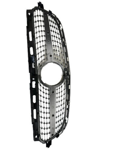 FOR MERCEDES E CLASS W212 S212 GLOSS BLACK DIAMOND GRILL GRILLE 2013-2016 AMG