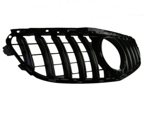 FOR MERCEDES E CLASS W212 13-2016 FRONT GRILLE GRILL BLACK PANAMERICANA GT STYLE