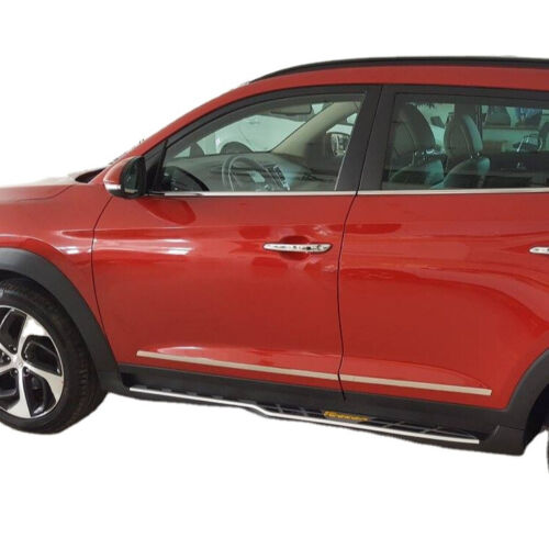 FOR HYUNDAI TUCSON 2015-2021 INTEGRATED SIDE STEPS RUNNING BOARDS OEM STYLE