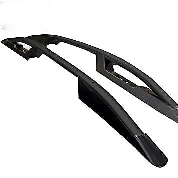 BLACK ALUMINIUM ROOF RAILS FOR HONDA CRV CR-V MK3 CROSS BAR RACK BARS 2007-2012