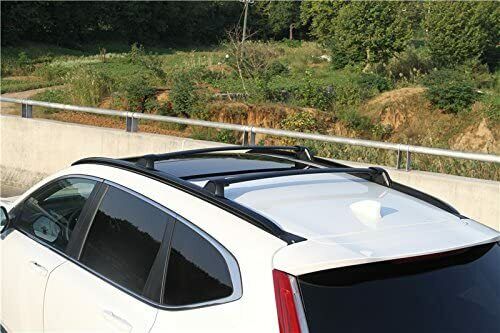 4PCS BLACK FOR HONDA CRV CR-V MK5 ROOF RAILS CROSS BARS RACK SET PAIR OEM 2017+