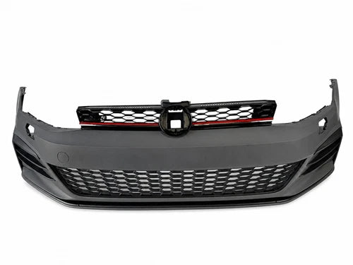 GTI CONVERSION FRONT BUMPER BODYKIT FOR GOLF MK7.5 2017-2020 FITS GTD TDI TSI SE