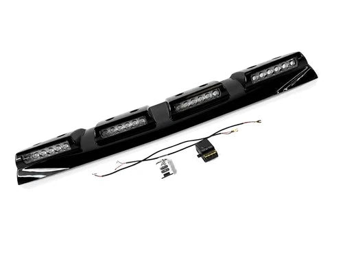 GLOSS BLACK LED FRONT ROOF MOUNTED BAR LIGHT POD FOR FORD RANGER T9 2022+