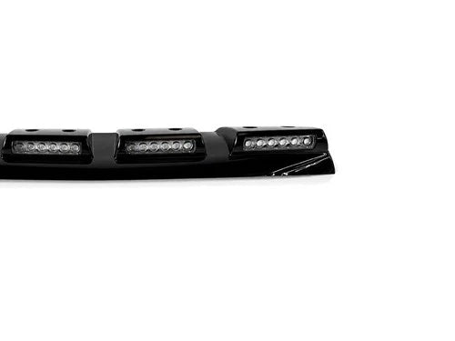 GLOSS BLACK LED FRONT ROOF MOUNTED BAR LIGHT POD FOR FORD RANGER T9 2022+