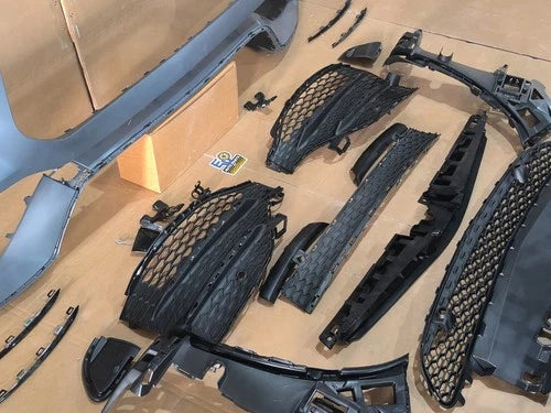FOR MERCEDES GLE W167 V167 19-23 AMG LINE FRONT BUMPER CONVERSION KIT GRILL