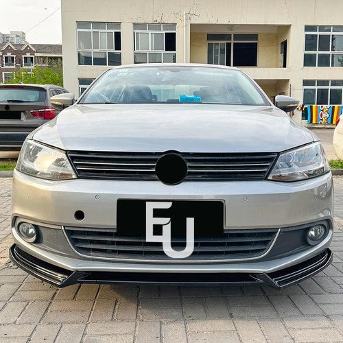 FOR VW JETTA MK6 SE STANDARD FRONT LIP SPLITTER SPOILER GLOSS BLACK 2010-2014
