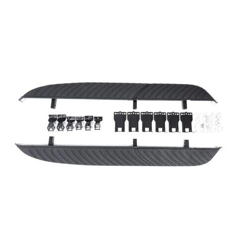 SIDE STEPS RUNNING BOARDS BLACK STEALTH OEM STYLE FOR LAND ROVER FREELANDER 2